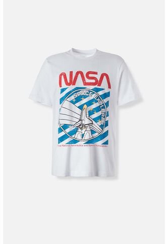 Camiseta De Nasa Regular Fit Para Hombre M NASA