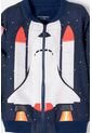 Chaqueta De La Nasa Con Cierre Azul Para Niño 2T A 5T 5T de NASA
