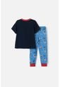 Pijama De La Nasa Con Pantalón Largo Azul Y Rojo Para Niño 2T A 5T 3T de NASA