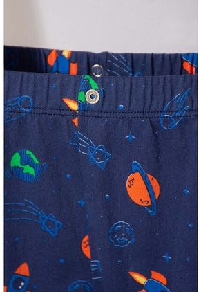 Pijama De La Nasa Con Pantalón Largo Multicolor Para Bebé Niño 18-24