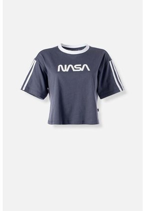 Camiseta De Nasa Boxy Fit Para Mujer M