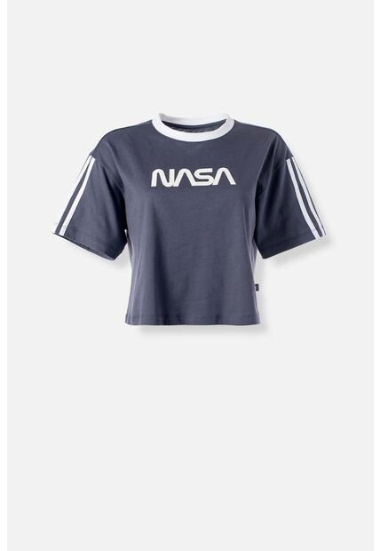 Camiseta De Nasa Boxy Fit Para Mujer XS