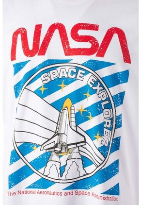 Camiseta De Nasa Regular Fit Para Hombre XS