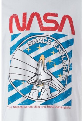 Camiseta De Nasa Regular Fit Para Hombre XS