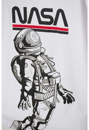 Camiseta De La Nasa Manga Corta Blanco Para Niño 8