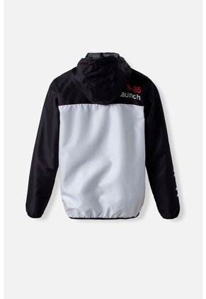 Chaqueta De La Nasa Multicolor Con Cierre Para Hombre XL