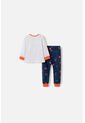 Pijama De La Nasa Con Pantalón Largo Multicolor Para Bebé Niño 3-6 de NASA