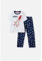 Pijama De La Nasa Con Pantalón Largo Multicolor Para Niño 12 de NASA
