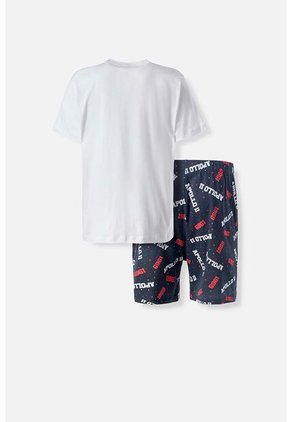 Pijama De Nasa Con Pantalón Corto Para Hombre L