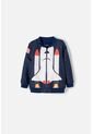 Chaqueta De La Nasa Con Cierre Azul Para Niño 2T A 5T 4T de NASA