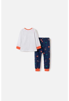 Pijama De La Nasa Con Pantalón Largo Multicolor Para Bebé Niño 6-9