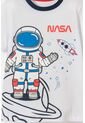 Pijama De La Nasa Con Pantalón Largo Blanco Y Azul Para Niño 2T A 5T 5T de NASA