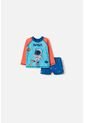 Conjunto De Baño De La Nasa Azul Y Naranja Para Bebé Niño 18-24 de NASA