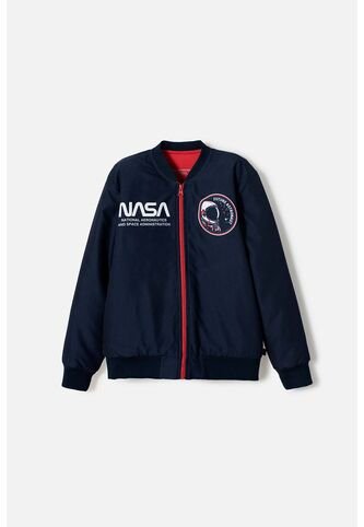 Chaqueta De La Nasa Con Cierre Azul Para Niño 6 NASA