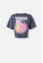 Camiseta De Nasa Boxy Fit Para Mujer S de NASA