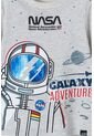 Camiseta De La Nasa Gris Manga Corta Para Niño 2T A 5T de NASA