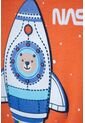 Conjunto De La Nasa Con Pantalón Largo Naranja Y Azul Para Bebé Niño 3-6 de NASA
