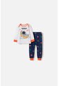 Pijama De La Nasa Con Pantalón Largo Multicolor Para Bebé Niño 6-9 de NASA