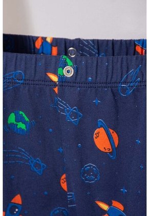 Pijama De La Nasa Con Pantalón Largo Multicolor Para Bebé Niño 6-9