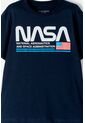 Camiseta Nasa Manga Corta Azul Para Niño 8 de NASA