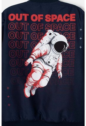 Chaqueta De La Nasa Con Cierre Azul Para Niño 12