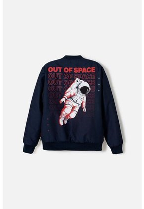 Chaqueta De La Nasa Con Cierre Azul Para Niño 12