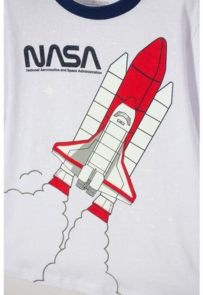Pijama De La Nasa Con Pantalón Largo Multicolor Para Niño 12