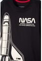 Camiseta De La Nasa Manga Corta Negro Para Niño 6 de NASA