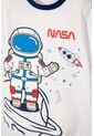 Pijama De La Nasa Con Pantalón Largo Blanco Y Azul Para Niño 2T A 5T 5T de NASA