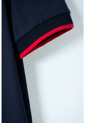 Camiseta De La Nasa Tipo Polo Azul Para Niño 8