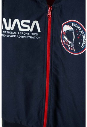 Chaqueta De La Nasa Con Cierre Azul Para Niño 12