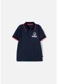 Camiseta De La Nasa Tipo Polo Azul Para Niño 12 de NASA