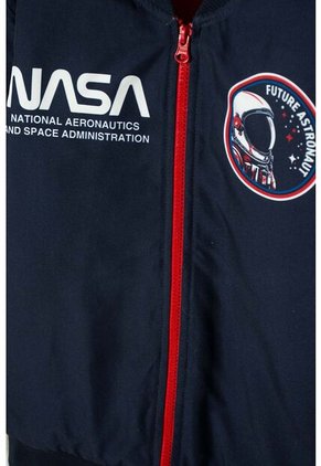 Chaqueta De La Nasa Con Cierre Azul Para Niño 12