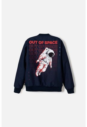 Chaqueta De La Nasa Con Cierre Azul Para Niño 12