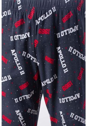 Pijama De Nasa Con Pantalón Largo Para Hombre XL