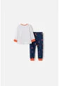 Pijama De La Nasa Con Pantalón Largo Multicolor Para Bebé Niño 9-12 de NASA