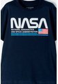 Camiseta Nasa Manga Corta Azul Para Niño 6 de NASA