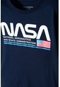 Camiseta Nasa Manga Corta Azul Para Niño 6 de NASA