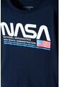 Camiseta Nasa Manga Corta Azul Para Niño 10 de NASA