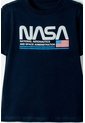 Camiseta Nasa Manga Corta Azul Oscuro Para Niño 2T A 5T 2T de NASA