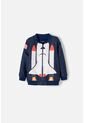 Chaqueta De La Nasa Con Cierre Azul Para Niño 2T A 5T 2T de NASA