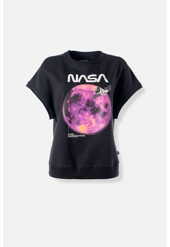 Camiseta De Nasa Regular Fit Para Mujer M NASA