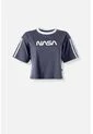Camiseta De Nasa Boxy Fit Para Mujer M de NASA