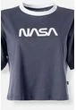 Camiseta De Nasa Boxy Fit Para Mujer M de NASA