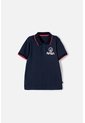 Camiseta De La Nasa Tipo Polo Azul Para Niño 6 de NASA