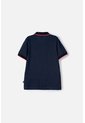 Camiseta De La Nasa Tipo Polo Azul Para Niño 6 de NASA