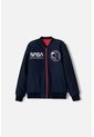 Chaqueta De La Nasa Con Cierre Azul Para Niño 14 de NASA