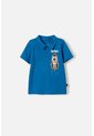 Camiseta Tipo Polo De La Nasa Azul Para Niño 2T A 5T 4T de NASA