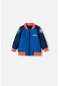 Chaqueta De La Nasa Con Cierre Azul Y Naranja Para Bebé Niño 6-9 de NASA