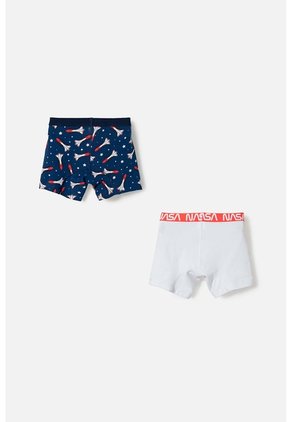 Pack X2 Boxer De La Nasa Multicolor Para Niño 14